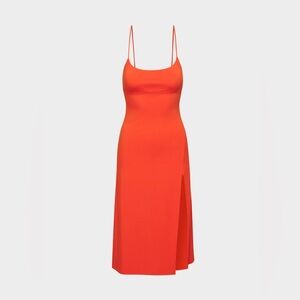 Wilfred by Aritzia Dreamweaver dress in Poppy